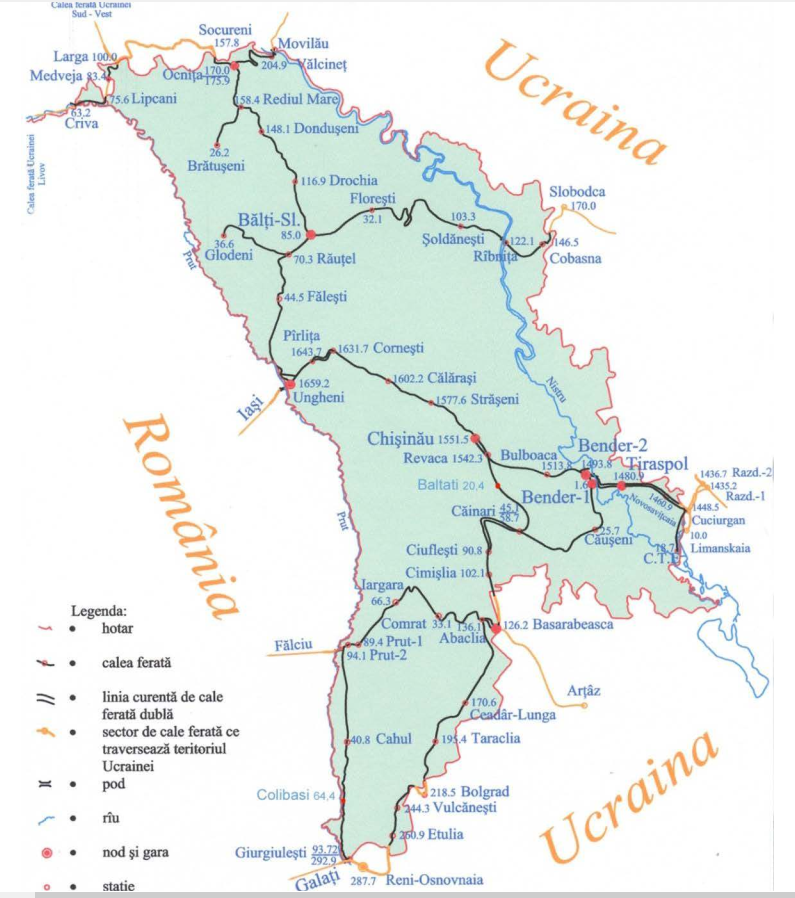 Schema rețelei CFM din Programul 2018-2031